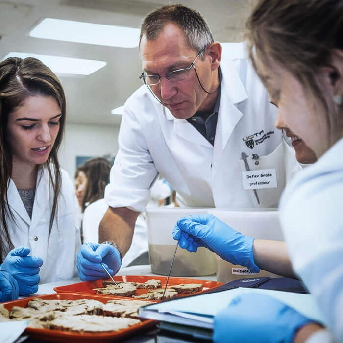 Laboratoire d'anatomie.